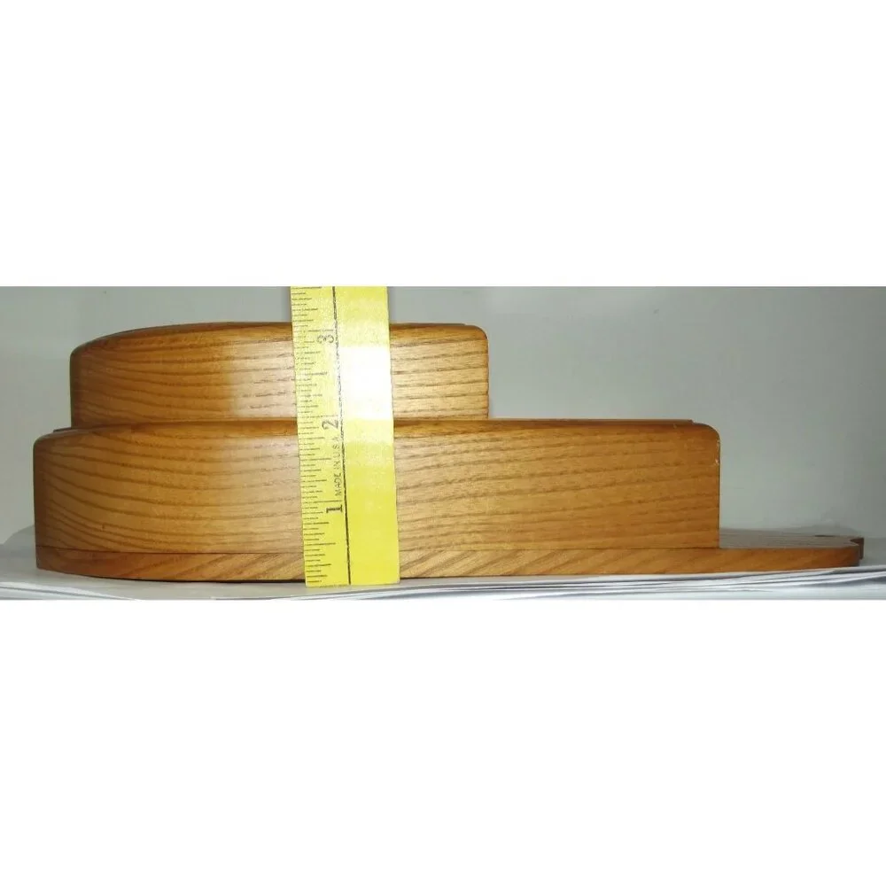 Knife Block Handmade Oak Wall Hanging (9 slots) 12.25